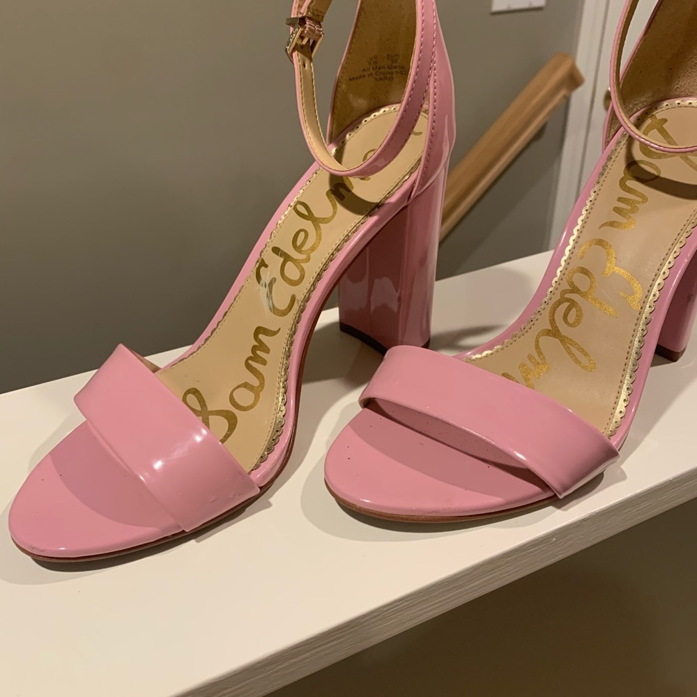 Sam Edelman Yaro Ankle Strap Sandal Heel